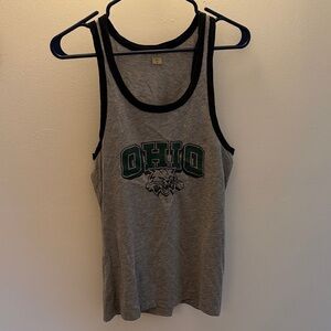 Gray Ohio University Bobcats Women's Tank Top